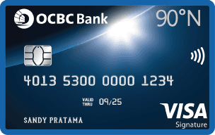 Kartu Kredit OCBC 90°N Visa Signature