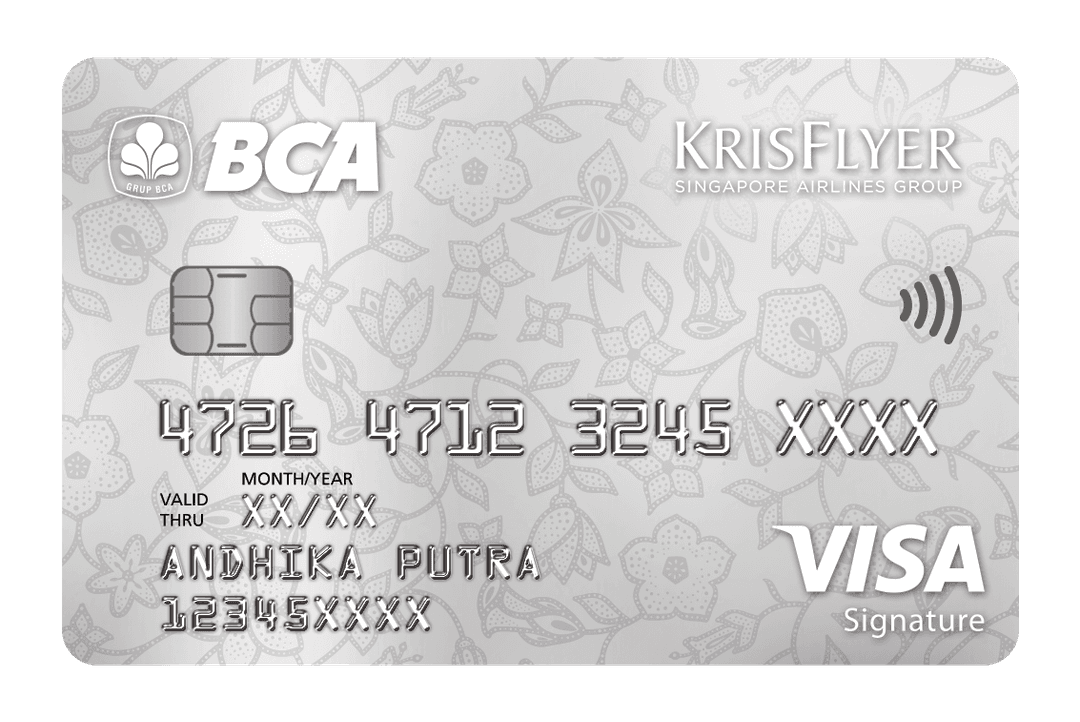 Kartu Kredit BCA Singapore Airlines KrisFlyer Visa Signature